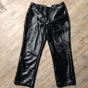 BEAUTIFUL XLE shiny pleather pants